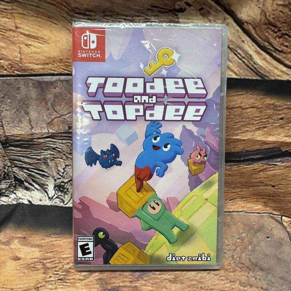 Toodee and Topdee Nintendo Switch Sealed Brand New Limited Run Games LRG New
